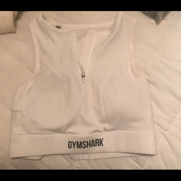 Gymshark White NonStop Bra- XS - Picture 3 of 6